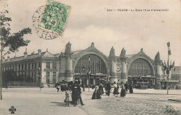 Tours * Place Et Vue D'ensemble De La Gare - Tours