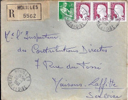 DECARIS N° 1263x3/1231 S/L.REC. DE 1961 - 1960 Marianne (Decaris)