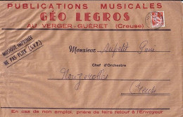 MOISSONNEUSE N° 1115 S/Gde L. DE PARTITIONS MUSICALES DE GUERET/1958 - 1957-1959 Mietitrice