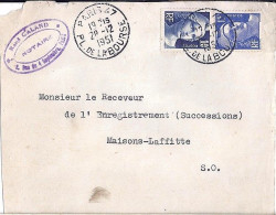 GANDON N° 726/886 S/DEVANT DE PARIS/28.12.51 - 1945-54 Marianne De Gandon