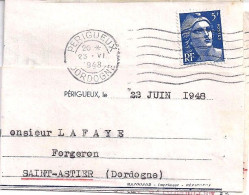 GANDON N° 719B S/FACTURES DIVERSES DE 1948 - 1945-54 Maríanne De Gandon