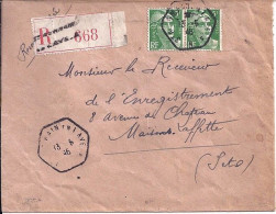 GANDON N° 719 X 2 S/L.REC. DE ST GERMAIN EN LAYE A / 13.5.46 - 1945-54 Marianne De Gandon