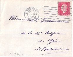DULAC N° 691 S/L. DE BORDEAUX / 1.12.44 - 1944-45 Marianne Van Dulac