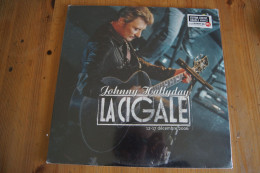 JOHNNY HALLYDAY LA CIGALE 2006 DOUBLE LP  NEUF SCELLE 2007 VALEUR + EDITION LIMITEE - Rock