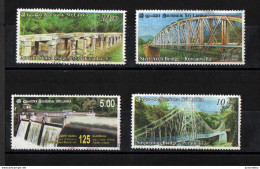 Sri Lanka - 2011 - Sri Lanka Bridges Of Sri Lanka  - Complete Set 4 - Used. ( OL 22.9.19 ) - Puentes