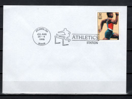 USA 1996 Olympic Games Atlanta, Athletics Commemorative Cover - Zomer 1996: Atlanta