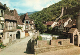 FRANCE - Kaysersberg - Rue De L'Oberhof Et La Weiss - Carte Postale - Kaysersberg