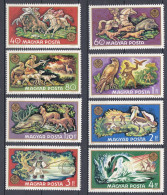 Hongrie 1971 Mi 2664A-2671A ** Faune - Exposition Mondiale De La Chasse, Budapest   (A13) - Ungebraucht