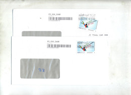 Lettre Poste Privee Vignette Sudmail  200 Ans Friedrichshafen - Private & Local Mails