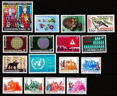 Luxembourg ,Luxemburg 1970,KOMPLETT,  Mi 804-819,  Complete Year , NEUF**. POSTFRISCH - Años Completos