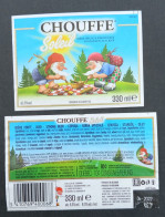 Bier Etiket (2f5), étiquette De Bière, Beer Label, Chouffe Soleil Brouwerij D' Achouffe - Bier