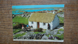 Irlande , Galway , Thatched Cottage , Connemara - Galway