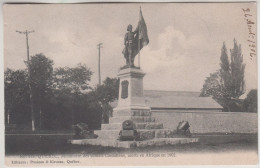 Canada - Québec - Monument Des Soldats Canadiens, Morts En Afrique En 1902 - Editeur: Pruneau & Kirouac N° 113 - Sonstige & Ohne Zuordnung