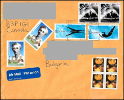 Canada 2005, Cover To Bulgaria - Storia Postale