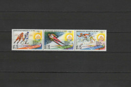 Aitutaki 1994 Olympic Games Lillehammer Set Of 3 MNH - Winter 1994: Lillehammer