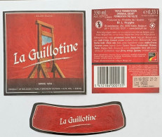 Bier Etiket (2L9), étiquette De Bière, Beer Label, La Guillotine Brouwerij L. Huyghe - Bier