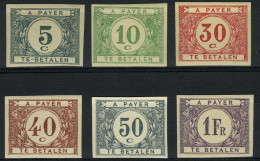 België TX32... * - Strafportzegels - Timbres-taxe - 6w. - Ongetand - Cote: € 70,00 - Sonstige & Ohne Zuordnung