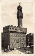 ITALIE -  Firenze - Palazzo Vecchio - Animé - Carte Postale Ancienne - Firenze