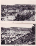   HOUFFALIZE -  Panorama - En 1946 Et Reconstruite - LOT 2 CARTES - Houffalize