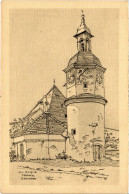 CPA AK Burghausen Uhrturm GERMANY (1401152) - Burghausen