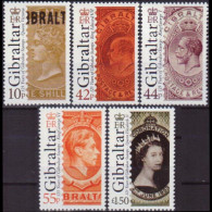 GIBRALTAR 2011 - Scott# 1278-82 Stamp 125th. Set Of 5 MNH - Gibraltar