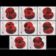 GIBRALTAR 2011 - Scott# 1257-64 Royal Legion Set Of 8 MNH - Gibraltar