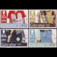 GIBRALTAR 2010 - Scott# 1247-50 Girl Guides Set Of 4 MNH - Gibraltar