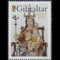GIBRALTAR 2009 - Scott# 1182 Our Lady Set Of 1 MNH - Gibraltar