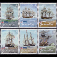 GIBRALTAR 2008 - Scott# 1128-33 Admiral Nelson Set Of 6 MNH - Gibraltar