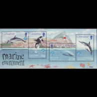GIBRALTAR 1998 - Scott# 764 S/S Marine Life MNH - Gibraltar