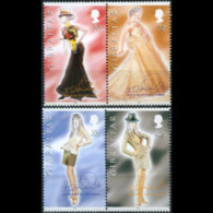 GIBRALTAR 1997 - Scott# 735-8 Fashion Dresses Set Of 4 MNH - Gibraltar