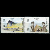 GIBRALTAR 1982 - Scott# 435-6 Europa-WWII Set Of 2 MNH - Gibraltar