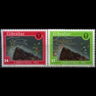 GIBRALTAR 1982 - Scott# 441-2 Christmas Set Of 2 MNH - Gibraltar