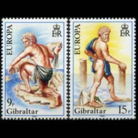 GIBRALTAR 1981 - Scott# 400-1 Europa-Hercules Set Of 2 MNH - Gibraltar