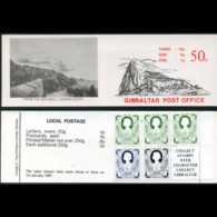 GIBRALTAR 1981 - Scott# 407B Booklet-QEII MNH - Gibraltar