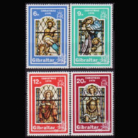 GIBRALTAR 1976 - Scott# 334-7 Christmas Set Of 4 MNH - Gibraltar