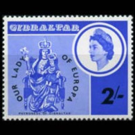 GIBRALTAR 1966 - Scott# 182 Our Lady Set Of 1 MNH - Gibraltar