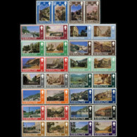 GIBRALTAR 1970 - Scott# 242a-72a Scenes Set Of 32 MNH - Gibraltar