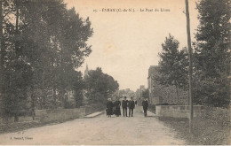 évran * Route Et Le Pont Du Lion * Evran * Villageois - Evran