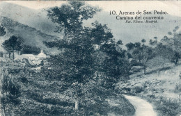 ARENAS DE SAN PEDRO - CAMINO DEL CONVENTO - FOT. YLLERA - CARTOLINA  FP SPEDITA NEL 1926 - Ávila