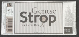 Bier Etiket (2s6), étiquette De Bière, Beer Label, Gentse Strop Brouwerij Roman - Bier