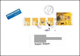 France 2002, Cover To Bulgaria - Storia Postale