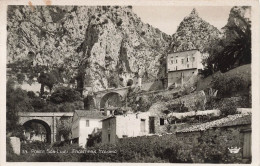 FRANCE - Menton - Pont San Luigi - Frontiera Italiana - Carte Postale Ancienne - Menton