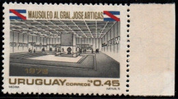 1977 Uruguay Artigas Mausoleum #977 ** MNH - Uruguay