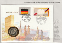 BRD  FDC 1985 Nr. UNO 473 ESST. Bundesrepublik Nr.807 Aus Block 10 SST. 2Mark Adenauer Jaeger Nr.406 (d 2013) - Sobres Numismáticos