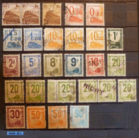 Lot De 27 Timbres Colis Postaux - Oblitérés