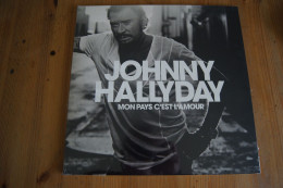 JOHNNY HALLYDAY MON PAYS C EST L AMOUR LP NEUF SCELLE 2018 VALEUR+ - Rock