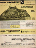 Catalogue ARNOLD RAPIDO 1967/68 World's Smallest Railroad N Gauge 1:160  US $ - Inglés