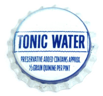 Unused Australia Rare Tonic Water Preservative Soda Bottle Cap - Limonade