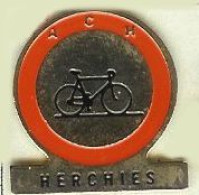 @@ Vélo Cycle Cyclisme VTT ACH HERCHIES (2.0x2.0) @@ve154a - Ciclismo
